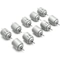 Pikkukuva 1 / 5: 10 kpl DC-moottori 140 Mini sähkömoottori DC 3-5V 6300 RPM DIY-töihin