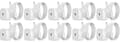 Rask lader 20W kompatibel med iPhone med Lightning-kabel 10-Pack iPhone