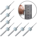Miniatyrbillede 3 af 5: BE-TOOL 10-pak 0,5 mm wolframkarbid roterende bor sæt 2,5 mm 1/8\" skaft til printkort, Dremel, smykker, CNC, bløde metaller