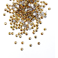 Miniatyrbillede 2 af 5: 1440 stk. limfiks krystal flade rhinestones glassten til neglekunst, kunsthåndværk dekorationer tøj sko Metallic Sunshine 1440pcs