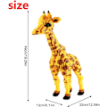 Miniatyrbillede 2 af 5: Mikro Byggeklodser Mini Kæledyrs Byggelegetøj Klodser til børn Giraffe 12 x 5 x 19 inches