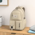 Miniatyrbild 2 av 5: Lätt Skolryggsäck för Kvinnor, Söt Skolväska, Laptop Ryggsäck för Skolan, Avslappnade Dagryggsäckar, Reseryggsäck Rosa