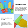Pikkukuva 5 / 5: 4-pakkaus savirullia Pehmeä savi Muovailuvaha Taikinamallit Rullat Lapset Savi ja taikina Leikkityökalut Lapset Playdough-sarja