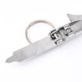 Miniatyrbillede 3 af 5: En rustfri negleklipper Engros negleklipper Praktisk husholdning