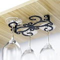 Miniatyrbilde 1 av 5: Vinhengere til vinglass under hylle, oppheng for vinglass under skap, oppbevaring for stettglass til kjøkken, bar