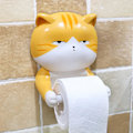 Pikkukuva 2 / 5: Koristeellinen WC-paperiteline, rei'itetty seinäkiinnitteinen kissa PVC-paperiteline