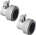 Miniatyrbilde 1 av 4: 29061E Type B Vaskeklemmeadapter Adapter Vaskeklemmefeste, Grå