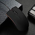 Miniatyrbillede 2 af 5: Kablet mus, højre- eller venstrehåndet USB-kablet computermus, ergonomisk computermus med holdbare klik til pc, computer, bærbar computer (sort)