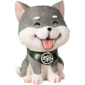 Miniatyrbilde 1 av 5: Shiba Inu sparegris i form av en mynt, tegneserie sparegris, bursdags- og julegave, hjemmedekorasjon