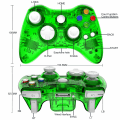 Miniatyrbilde 3 av 5: Trådløs kontroller kompatibel med Xbox 360 Dobbel motor vibrasjon Trådløs Gamepad Gaming Joypad