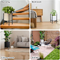 Miniatyrbilde 5 av 5: Justerbar blomsterstativ, svart metall plante stativ, plantekrakk, innendørs og utendørs blomsterpottestativ, for 20-35 cm blomsterpotter