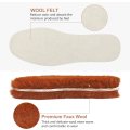 Miniatyrbilde 3 av 4: Vintervarme såler, tykke varme fluffy fleece såler (6UK), 1 par