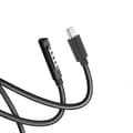 Miniatyrbillede 4 af 5: PD 65W Hurtigopladningskabel til Microsoft Surface RT/Surface Pro 1 2, Magnetisk Type-C Kabel Strøm