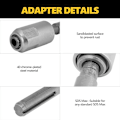 Miniatyrbild 3 av 5: SDS Max till SDS Plus Adapter Borrchuck 40 Kromstål Konverter Skaft Snabbklämma Verktyg För Alla Standard SDS Max Borr