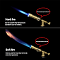 Miniatyrbild 4 av 4: Bärbar flamkanon blåsfackelbrännare flamkanon med justerbar flamma gastorch tändare tändare