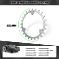 Miniatyrbilde 3 av 5: Aluminium Spikes Forbedret Trekkraft Passer Til Husqvarna Automower 420/320 / 430X /435X /440/450X Med Avsliping & Torvhjul Spikes 255mm
