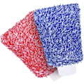Miniatyrbillede 1 af 3: Bilvask Handsker 2 Stykker, Mikrofiber Vask Handske, Chenille Super Absorberende Rengøringshandsker til Rengøring, Køkken og Bil Rengøringsklude