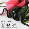 Miniatyrbillede 4 af 4: Mikrofiber Strandhåndklæder Oversized Clear Håndklæder, Pakke med 2 Cool Pool Håndklæder, Relax Cover, Damer Mænd