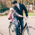 Miniatyrbillede 5 af 5: Børnesikkerhedssæde, Børnesæde med Ryglæn, Cykelbagsæde, Cykeldele Tilbehørssæder, Komfortabelt for Børn eller Voksne.