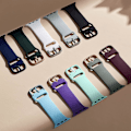 Pikkukuva 5 / 5: Silikoniranneke Apple Watch Ultra 49mm 8 7 45mm 41mm Premium Soft Smart Watch Rannekoru apple watch45678