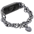 Miniatyrbilde 3 av 5: Smart armbåndsrem for Xiaomi Mi Band 7 6 5 - Dame armbånd i rustfritt stål for Xiaomi Mi Band 7