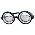 Miniatyrbilde 3 av 4: Briller geek, svart, barneglass, sympatiske seler, spesial, karneval, temafest, utkledning, tilbehør