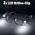Pikkukuva 3 / 5: Mini LED -lukuvalo silmälaseihin - LED-silmälasiklipsi - Käytännöllinen lisävaruste lukemiseen tai keskittymiseen