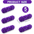 Pikkukuva 2 / 5: Neulelanka Virkkauslanka 5 x 100g Virkkauslanka, Chenille-lanka Lanka Projekteihin Pehmoisten Pallojen Tekemiseen