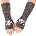 Pikkukuva 2 / 4: Sormikkaat Punk Skull Kädenlämmitin Cosplay Kirjoittamiseen Ajoon
