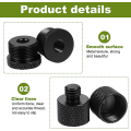 Miniatyrbilde 2 av 5: 8 stk mikrofonstativadapter mikrofontrådadaptersett 5/8 hunn til 3/8 hann og 3/8 hunn til 5/8 hann skrue adaptertråd