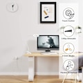 Miniatyrbillede 2 af 5: LED-skrivebordslampe, klemme på lys LED-ringlys læselampe med 3 farvetilstande, 9 dæmpere, 60 LED'er, 360° fleksibel svanehals
