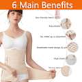 Miniatyrbild 3 av 5: Postpartum Belly Wrap - C-sektion Återställningsbälte 2 i 1 Set M M