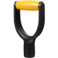 Miniatyrbilde 1 av 5: Sklisikkert grep for spade med 32 mm innerdiameter, erstatningsspade, gaffelgrep, hagegrep, snørydding, graving, riveverktøygrep