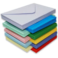 Miniatyrbillede 1 af 2: 150 stk. 11,5*8 cm kuverter i assorterede farver, lyse og pastelfarver