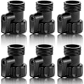 Miniatyrbilde 4 av 5: 12 stk 3/4'' Plast hageslange stengeventil, Vann slange stengeventil, Stenge-kuleventil