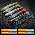 Miniatyrbilde 5 av 5: Pike Trout Lokker Forhåndsmontert Ultra Skarpe BKK/VMC Kroker Bass Jig Faux Lokker Egnet for Saltvann og Ferskvannsfiskeutstyr