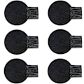 Miniatyrbillede 1 af 5: Pen Holder，6 Pack Rund Form Pen Loop Holder，Sort