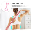 Miniatyrbild 4 av 5: 2 st bälte träningsband för kvinnor stretchning bantning fitness band träning män silikonband bygga yoga rep inomhus fotled ben styrka motstånd rally