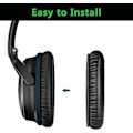 Miniatyrbillede 5 af 5: Udskiftning af ørepuder, der er kompatible med Bose Quiet Comfort 35 25 15 2 Bose QC2 QC35 QC25 QC15