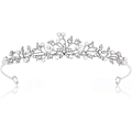 Miniatyrbillede 1 af 5: Krystal Brudekrone Tiara Til Særlige Lejligheder
