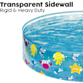 Miniatyrbillede 4 af 5: Havliv Legepool | Børnepool, Oppustelig Overjordisk Pool, Udendørs Havepool