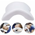 Miniatyrbillede 2 af 2: Multifunktionel Memory Foam Pude Skum Nakkepude U-formet Nakkepude Langsom Rebound Sovepude Is Silke Rebound Pude