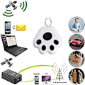 Miniatyrbillede 3 af 5: GPS Tracker til børn Anti-Lost Alarm Enhed Hundepote Stil Mini Kat Hunde GPS Tracking Locator Bærbar Bluetooth Item Finder-4 stk