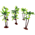 Miniatyrbillede 2 af 3: 25 stk. Kunstig Kokospalme Model, Arkitektur Model Landskab Kunstig Plante