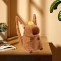 Miniatyrbild 4 av 5: Capybara Ryggsäck, Plysch Capybara Leksaks Väska för Fest, Semester, Män