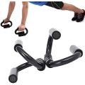 Miniatyrbillede 2 af 5: Push Up Bar med skumgreb Fitness PushUp Stand Bar S-formet håndtag Push Sit Up's Bars Chest Press Up