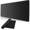 Spelmusmatta XL 80 × 30 cm - Halkfri svart modell