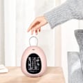 Miniatyrbillede 4 af 5: Elektrisk lydløs fodvarmer varmeblæser varmeapparat lille apparat vinter skrivebord hjem radiator 220V varmeapparater White