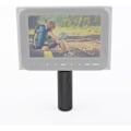 Pikkukuva 3 / 4: Kamerakahva SLR DSLR -vakaaja LCD-kenttämonitorille, LED-salamavalo 1/4'' musta