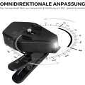 Miniatyrbilde 4 av 5: Mini LED-leselampe for briller - LED-klips for briller - Praktisk tilbehør for lesing eller konsentrasjon